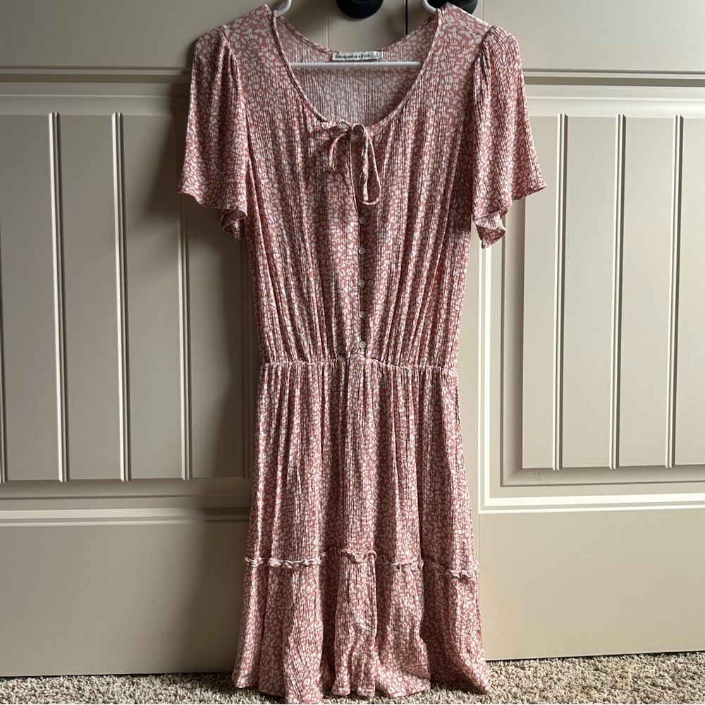 Abercrombie & Fitch Pink Patterned Dress